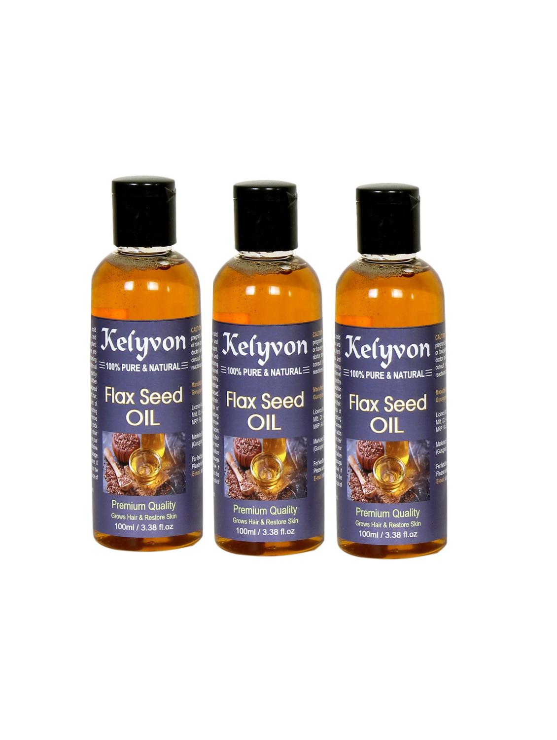 kelyvon flaxseed hair oil 300ml - 17019848 - Zoom Image - 1