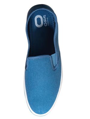 blue slip on shoes - 17020112 - Standard Image - 4