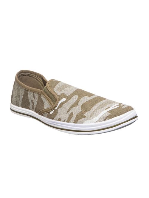 green slip on shoes - 17020114 - Standard Image - 1
