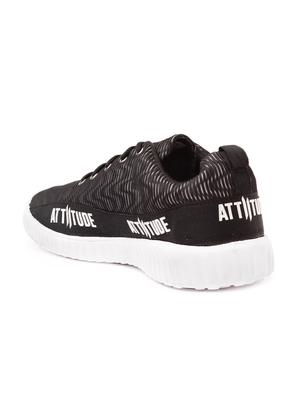 black lace up sport shoes - 17020327 - Standard Image - 3