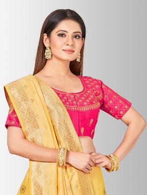 self design panneled lehenga - 17020549 - Standard Image - 5