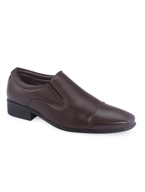 brown slip on shoes - 17020661 - Standard Image - 1