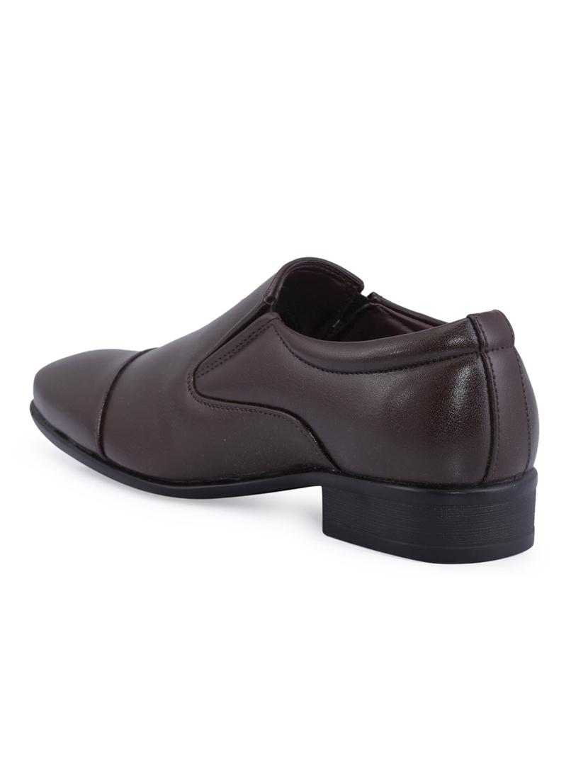 brown slip on shoes - 17020661 - Zoom Image - 3
