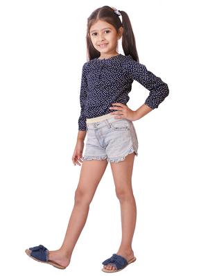 blue printed top - 17020968 - Standard Image - 2