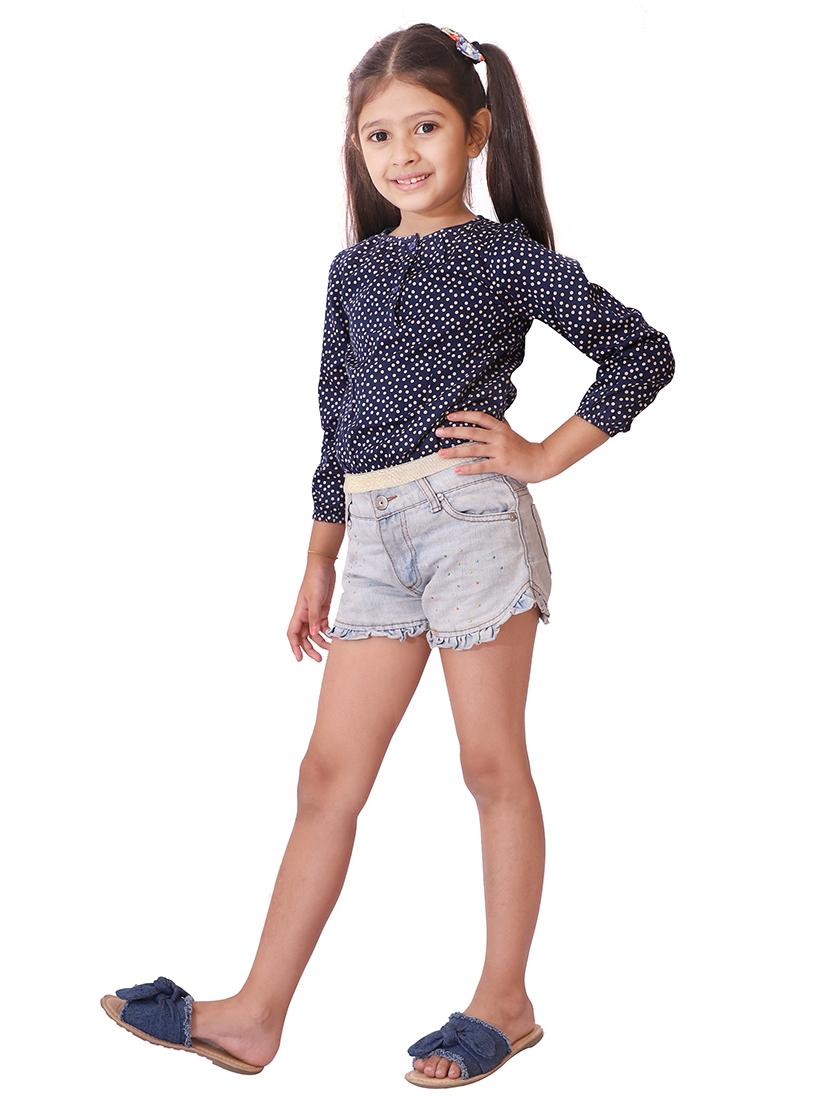 blue printed top - 17020968 - Zoom Image - 2