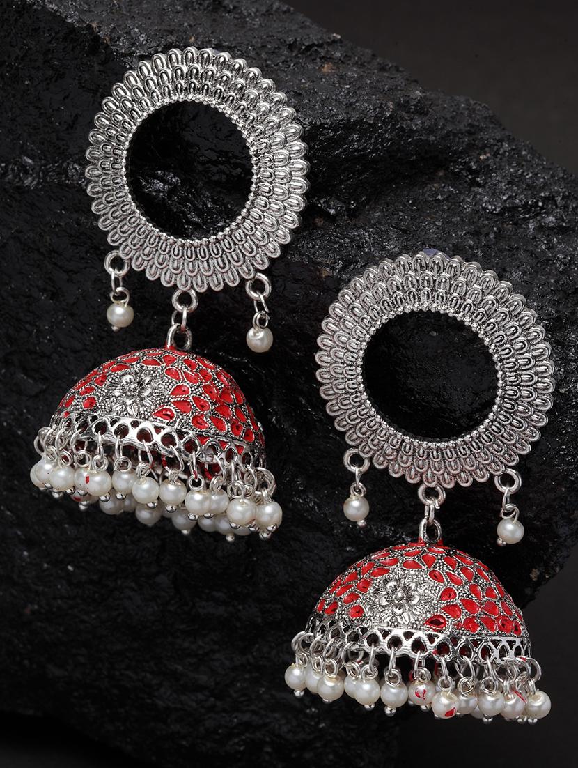 silver brass jumhkis - 17021654 - Zoom Image - 1