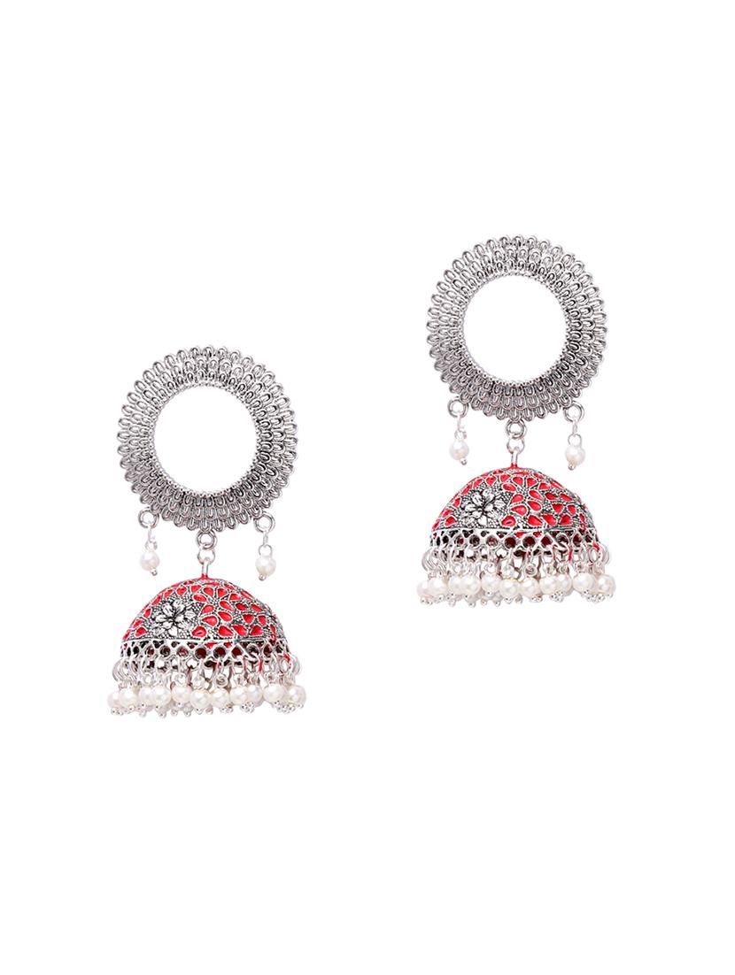 silver brass jumhkis - 17021654 - Zoom Image - 2