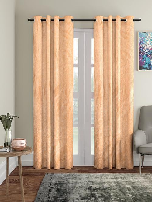long crsuh long door curtain (pack of 2) - 17021704 - Standard Image - 1