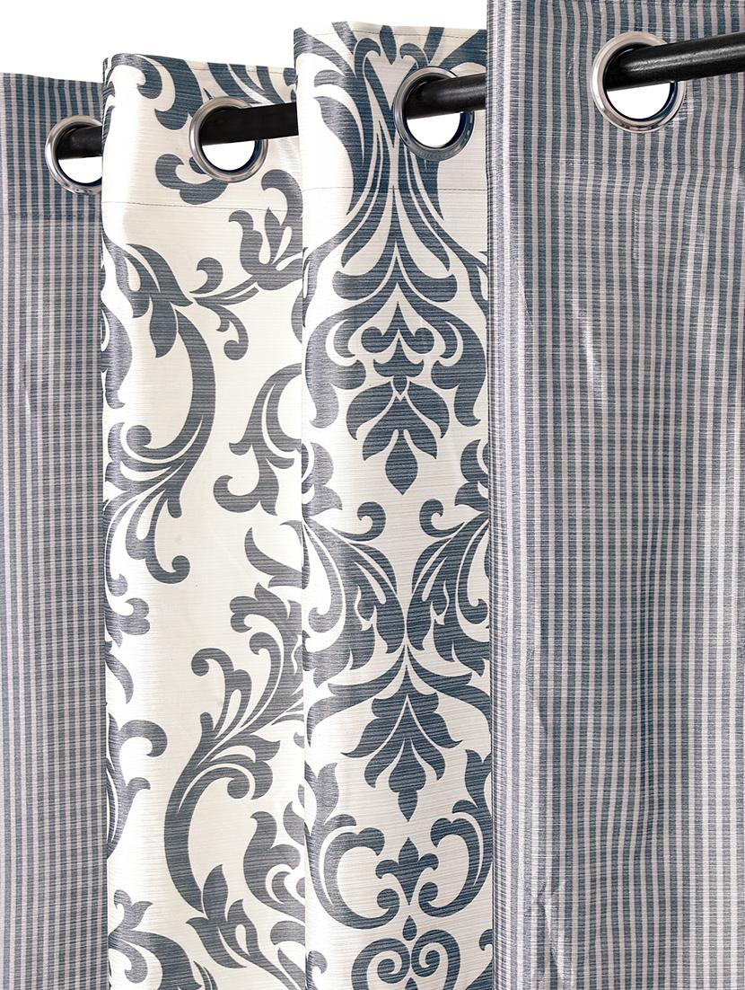 eyelet polyester window curtain (pack of 2) - 17021726 - Zoom Image - 2