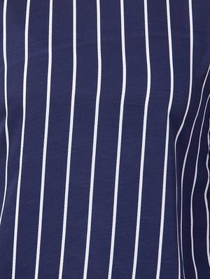 round neck striped top - 17022210 - Standard Image - 5