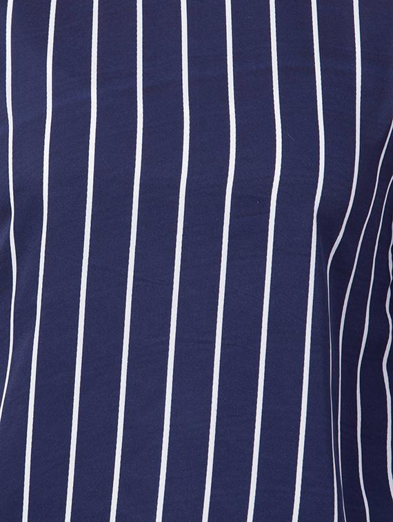 round neck striped top - 17022210 - Zoom Image - 5