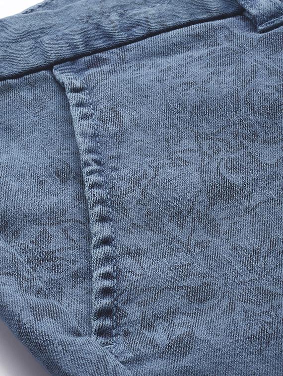 blue floral print shorts - 17022772 - Zoom Image - 6
