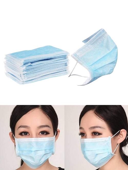3 ply non woven face mask with ear loop (pack of 5) - 17023474 - Standard Image - 1