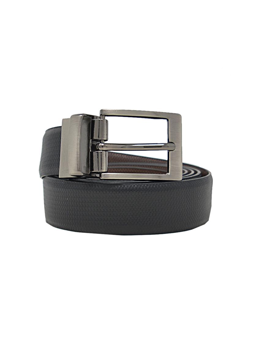 blackbrown leather belt - 17023891 - Zoom Image - 2