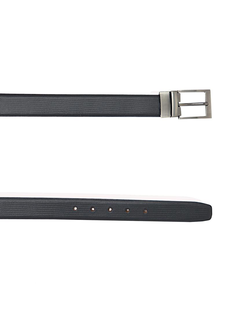blackbrown leather belt - 17023891 - Zoom Image - 3