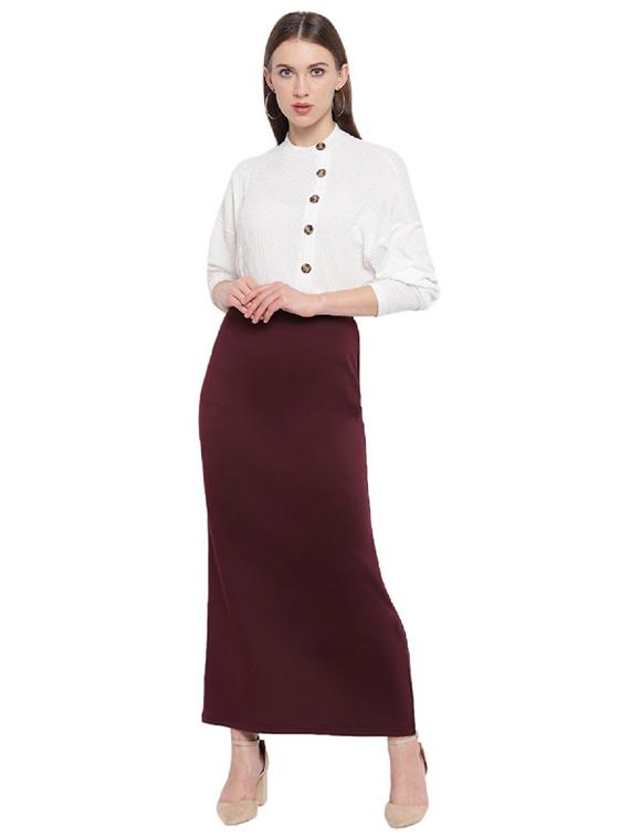 high rise maxi skirt - 17024564 - Zoom Image - 4