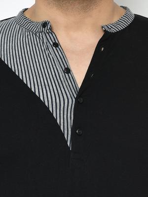 black striped t-shirt - 17024627 - Standard Image - 4