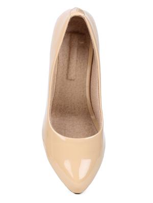 beige slip on pumps - 17024644 - Standard Image - 4