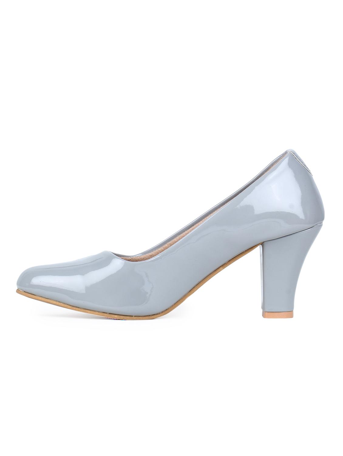 grey slip on pumps - 17024646 - Zoom Image - 2