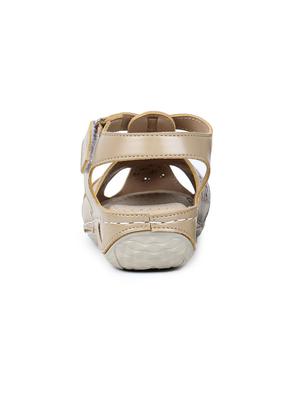 beige back strap sandals - 17024780 - Standard Image - 3