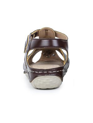 brown back strap sandals - 17024781 - Standard Image - 3
