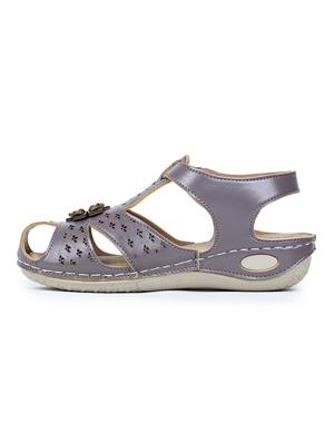 grey back strap sandals - 17024782 - Standard Image - 2