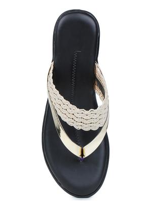 beige toe separator sandals - 17024791 - Standard Image - 4