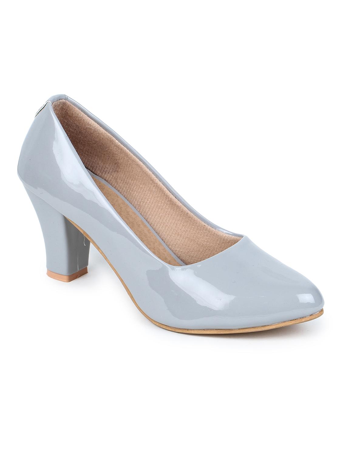 grey slip on pumps - 17024797 - Zoom Image - 1