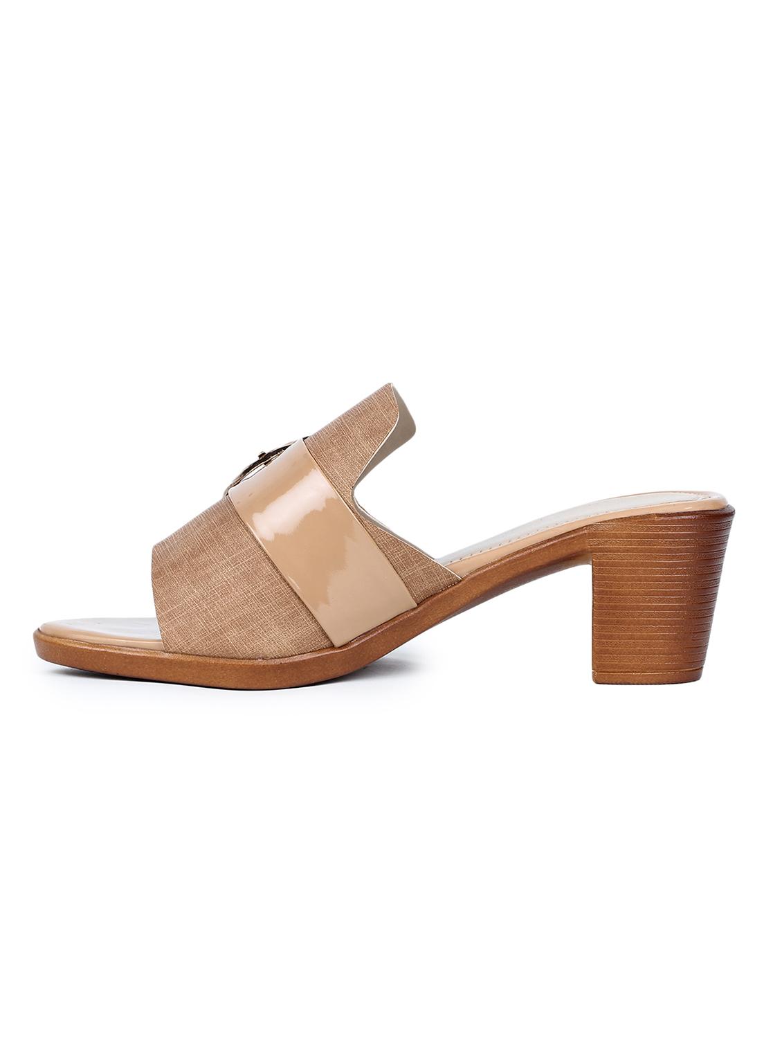 brown slip on sandals - 17024798 - Zoom Image - 2