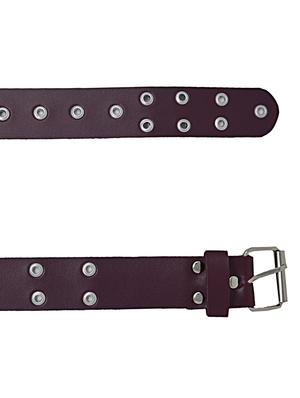 brown casual faux leather belt - 17025207 - Standard Image - 4