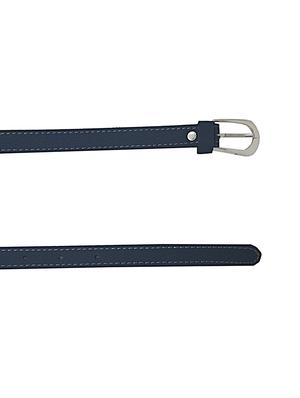 black casual faux leather belt - 17025213 - Standard Image - 4