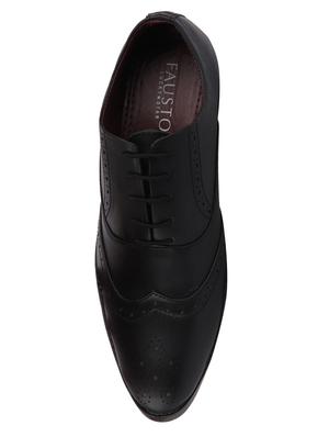 black lace-up brouges - 17025376 - Standard Image - 3