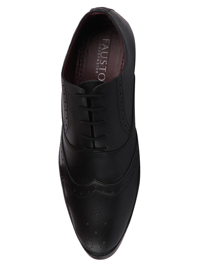 black lace-up brouges - 17025376 - Zoom Image - 3
