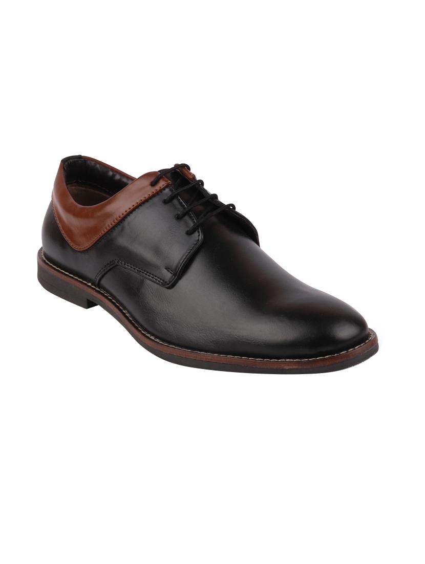 black lace-up oxfords - 17025383 - Zoom Image - 1