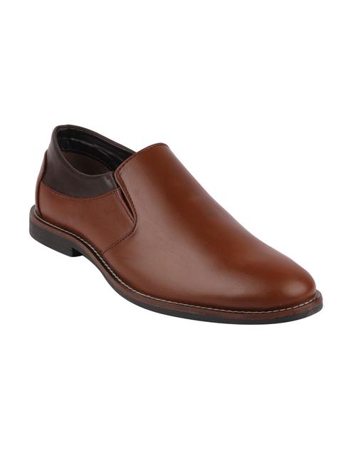 tan slip on shoes - 17025386 - Standard Image - 1