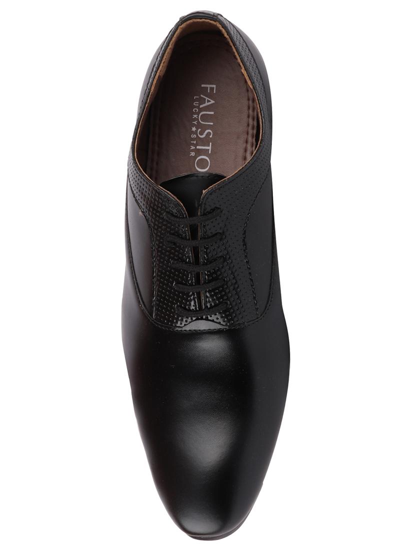 black lace-up oxfords - 17025387 - Zoom Image - 3