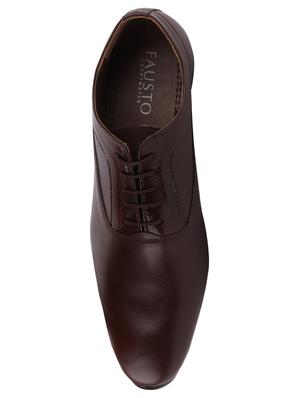 brown lace-up oxfords - 17025388 - Standard Image - 3