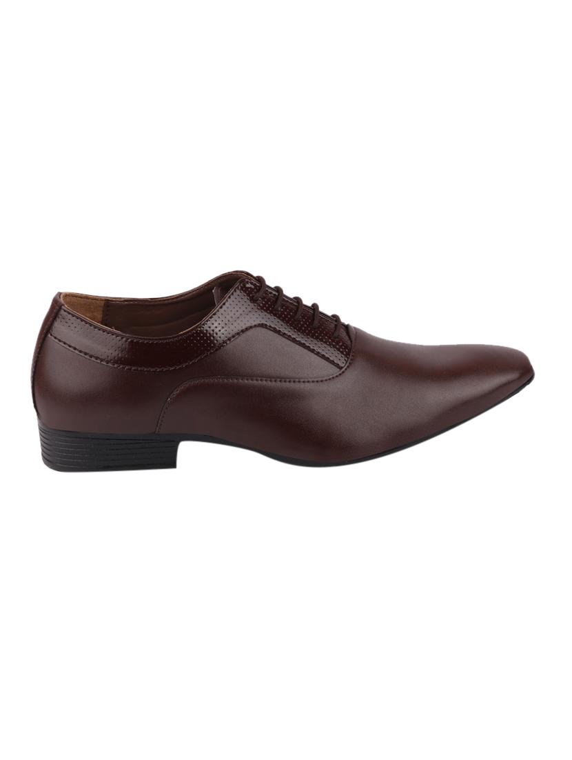 brown lace-up oxfords - 17025388 - Zoom Image - 2