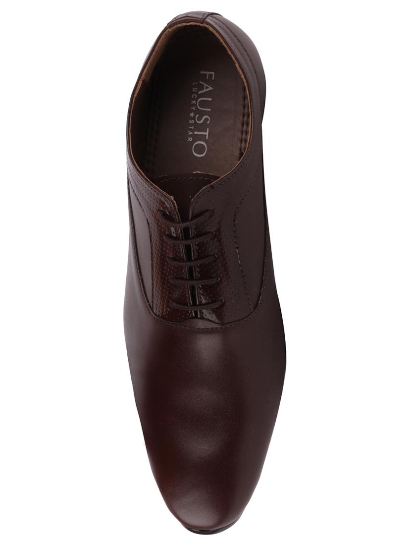 brown lace-up oxfords - 17025388 - Zoom Image - 3