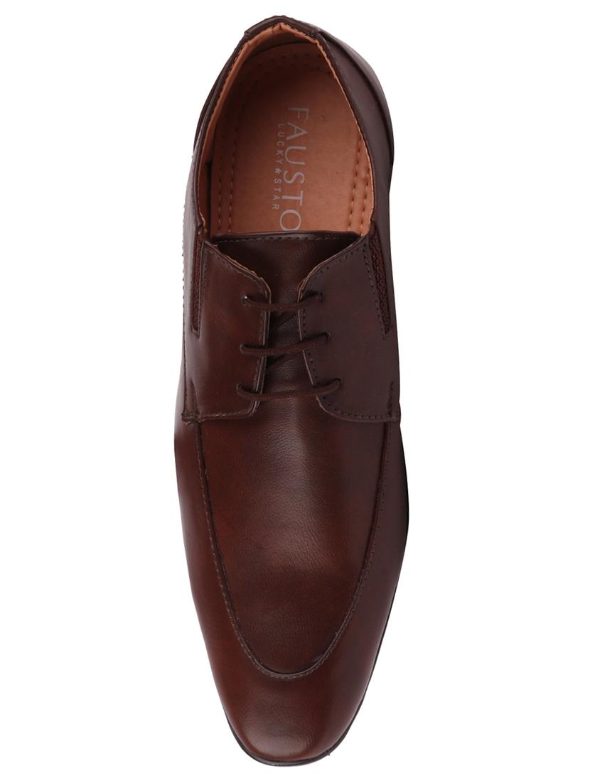 brown lace-up oxfords - 17025391 - Zoom Image - 3