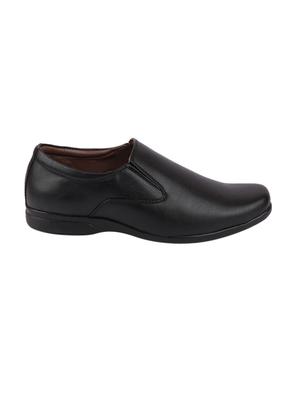 black formal slip on shoes - 17025393 - Standard Image - 2