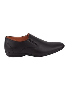 black formal slip on shoes - 17025397 - Standard Image - 2