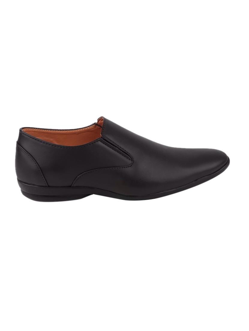 black formal slip on shoes - 17025397 - Zoom Image - 2