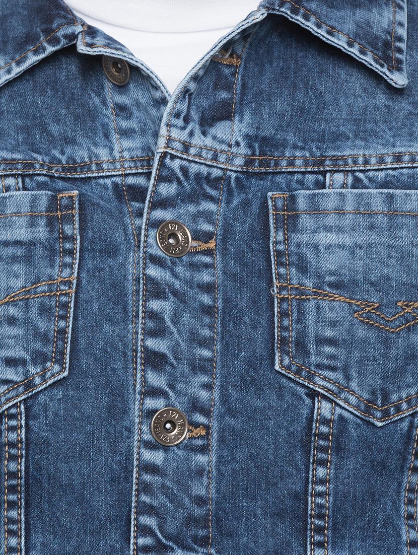 blue washed denim jacket - 17026685 - Zoom Image - 5