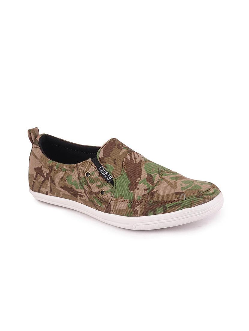 multi colored slip on shoes - 17027040 - Zoom Image - 1