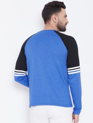 blue raglan tshirt - 17027073 - Standard Image - 3