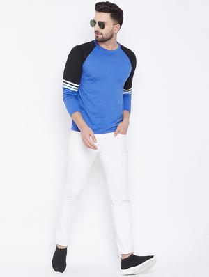 blue raglan tshirt - 17027073 - Standard Image - 4