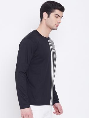 monochrome striped tshirt - 17027082 - Standard Image - 2