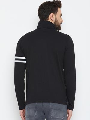 black turtle neck tshirt - 17027087 - Standard Image - 3