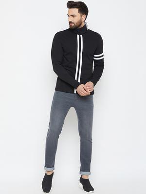 black turtle neck tshirt - 17027087 - Standard Image - 4